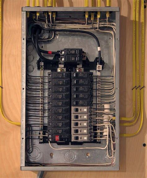 can you use a breaker panel as a junction box|electric sub panel junction box.